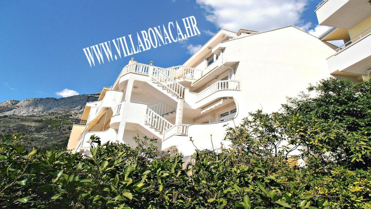 Apartments Villa Bonaca Baška Voda Extérieur photo